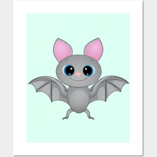 Cartoon Bat Posters and Art